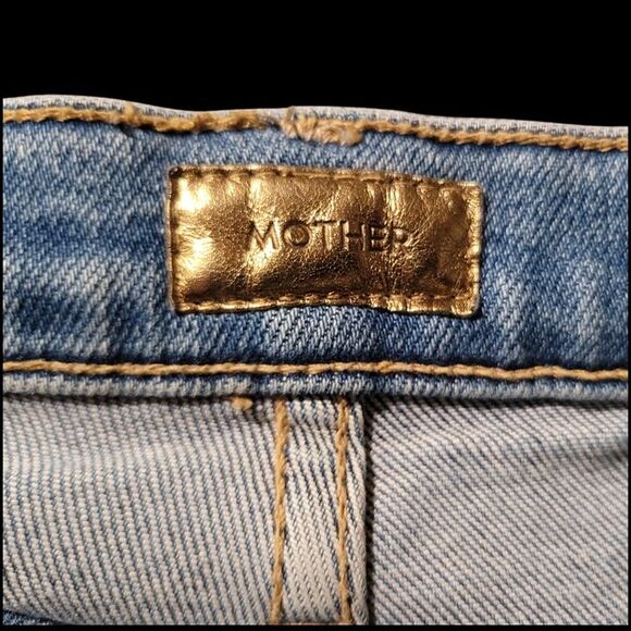 Mother Jeans The Tripper Ankle Fray 26W Play like a Pirate Raw Hem - Picture 9 of 11